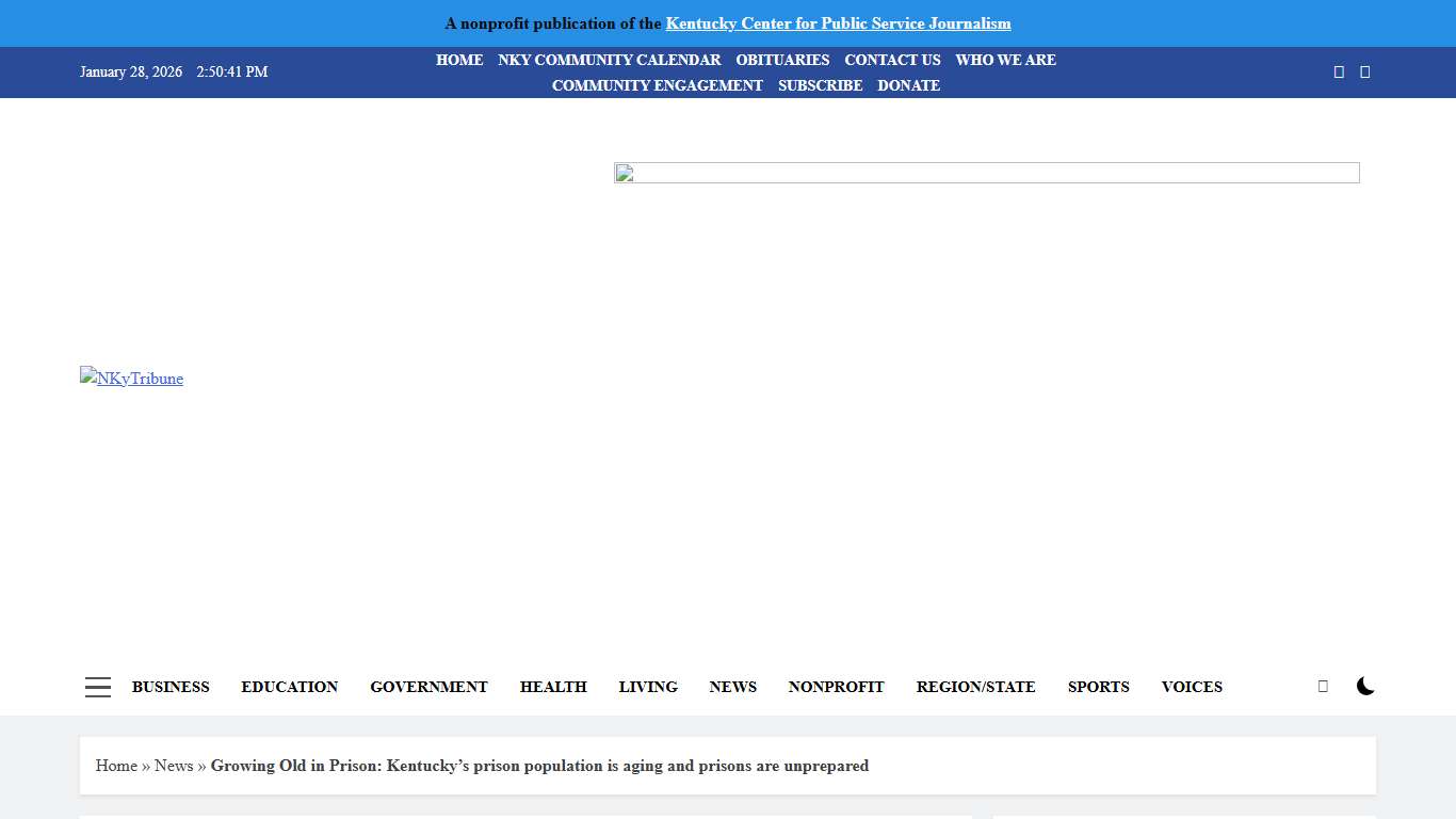 Growing Old in Prison: Kentucky's prison population is aging and prisons are unprepared - NKyTribune